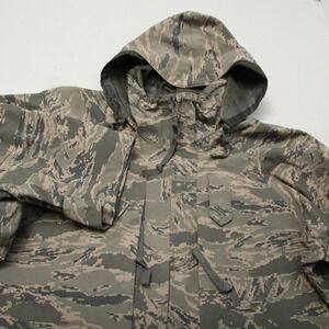 Propper APECS Parka Jacket Mens Large Regular ABU Tiger Stripe Camo Gore-Tex